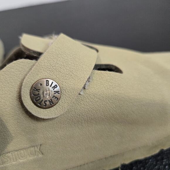 Birkenstock Boston Clog Women's EU Size 37 US Size 7 Taupe - Picture 12 of 13